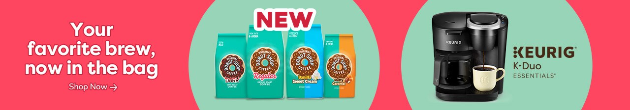 Your favorite brew, now in the bag.