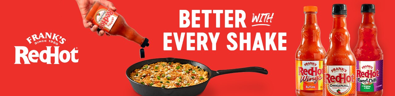 Frank’s HedHot – Better with every shake