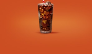Glass of soda