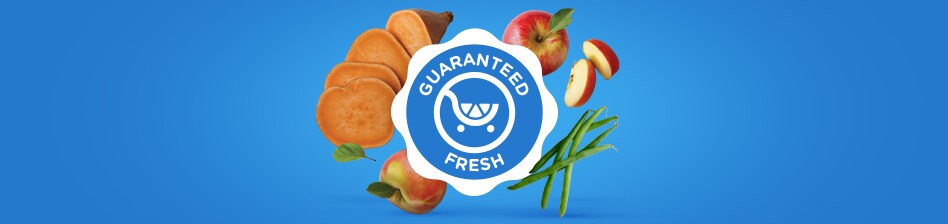 Apples, yams and green beans.