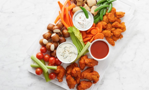 Chicken Wing Snack Board Chicken Wing Snack Board