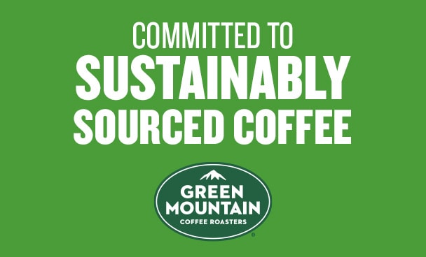 committed to sustainability sourced coffee