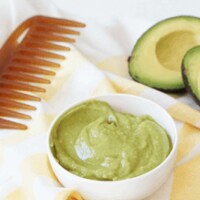 Hair Mask with Avocado, Coconut Oil & Honey Hair Mask with Avocado, Coconut Oil & Honey
