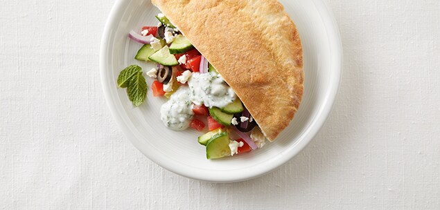 Veggie Greek Pita