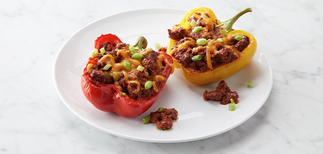 Sloppy Joe Stuffed Peppers