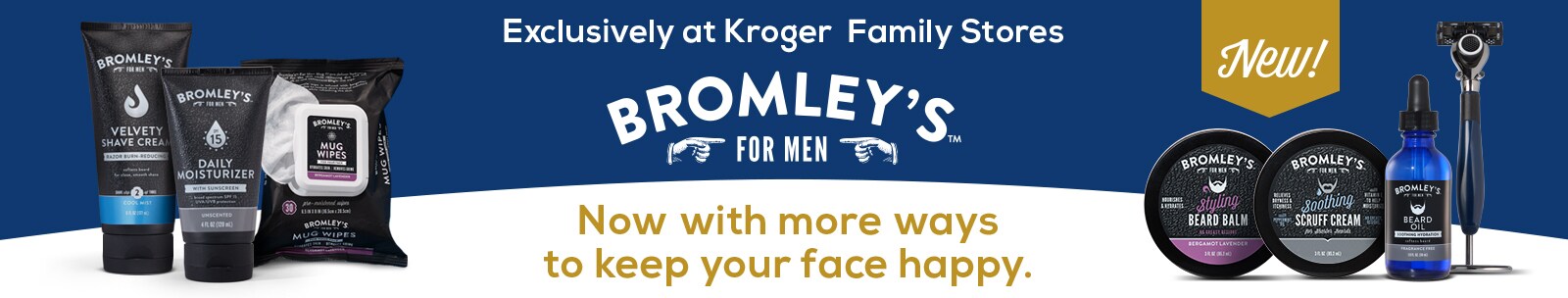 Bromley's – Introducing Bromley's Shave Line for Men Bromley's – Introducing Bromley's Shave Line for Men