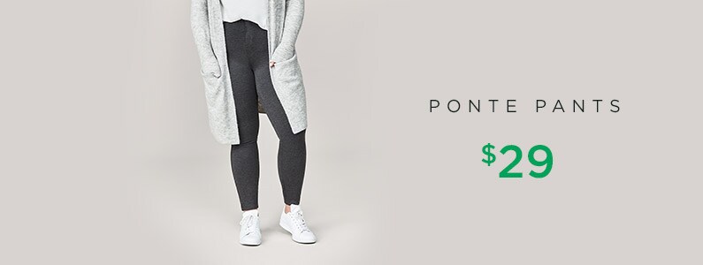 ponte pants