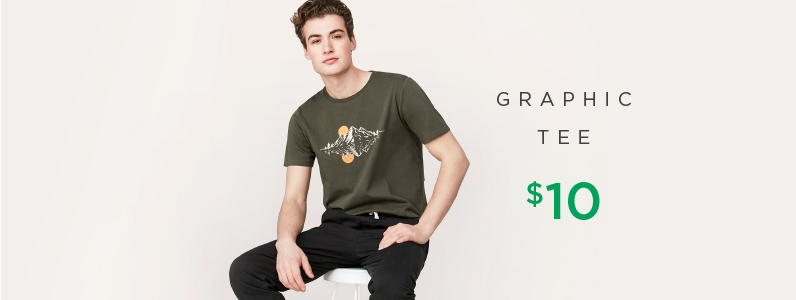young man in graphic tee young man in graphic tee