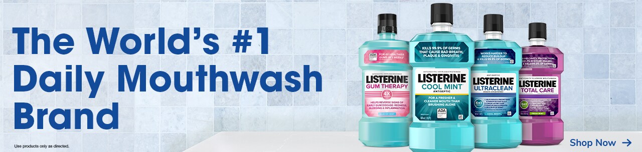 The World’s #1 daily mouthwash brand