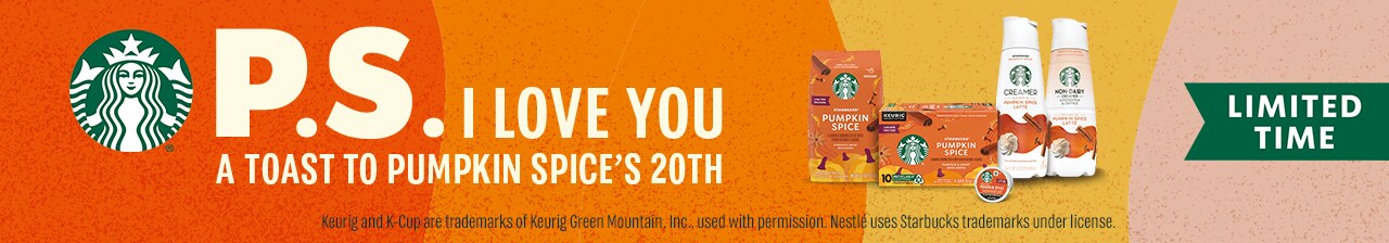 PS I love you. A toast to pumpkin Spice’s 20th