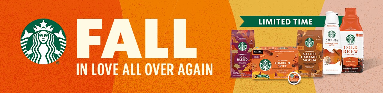 Fall in love all over again with Starbucks seasonal coffee