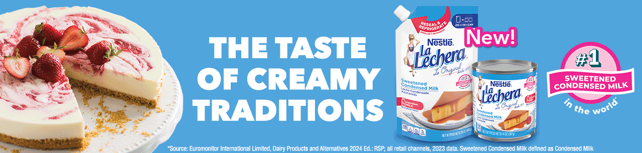 The taste of creamy traditions