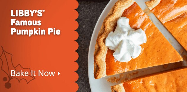 Libby’s Famous Pumpkin Pie Recipe