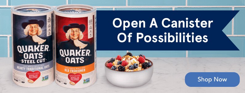 Quaker Oats – Open a Canister of Possibilities