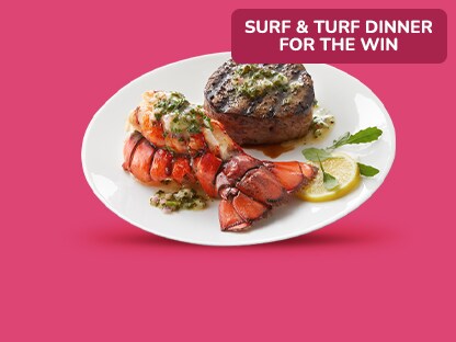 Surf & Turf Dinner for the Win