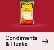 Condiments & Husks