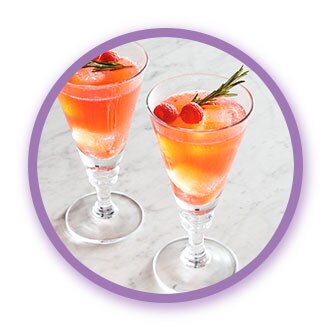 Raspberry- Rosemary Shrub