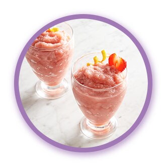 Strawberry Moscato Slushies