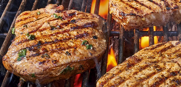 Sweet Fire Porterhouse Pork Chops Sweet Fire Porterhouse Pork Chops