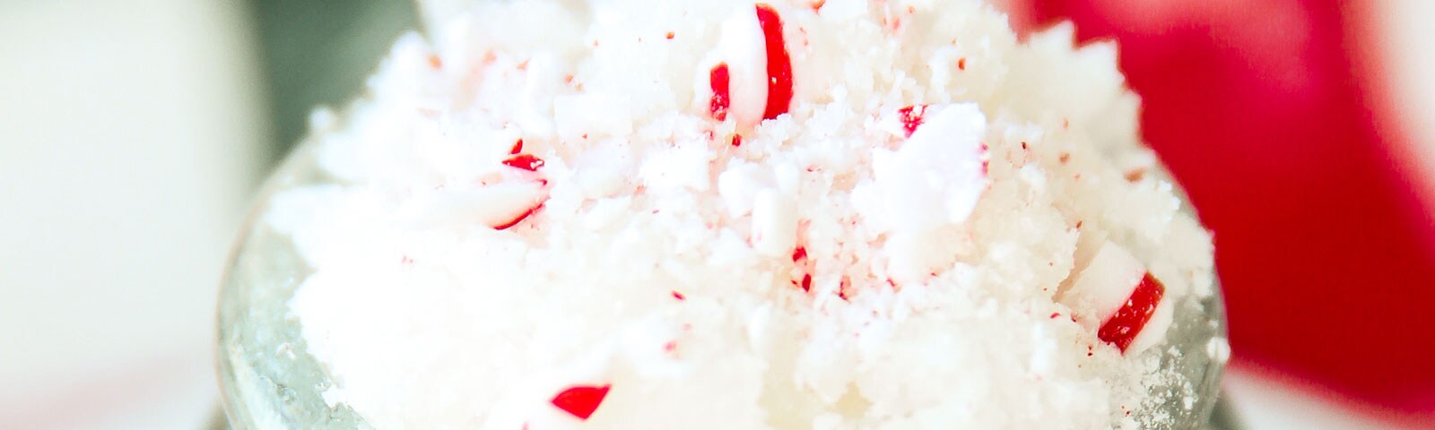 White peppermint scrub White peppermint scrub