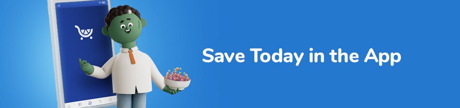 Download the app for easy savings. Find exclusive savings, personalized coupons and more to help you save, all in one place.