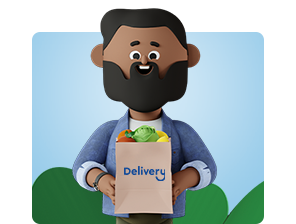 Shop what you need with same-day delivery.