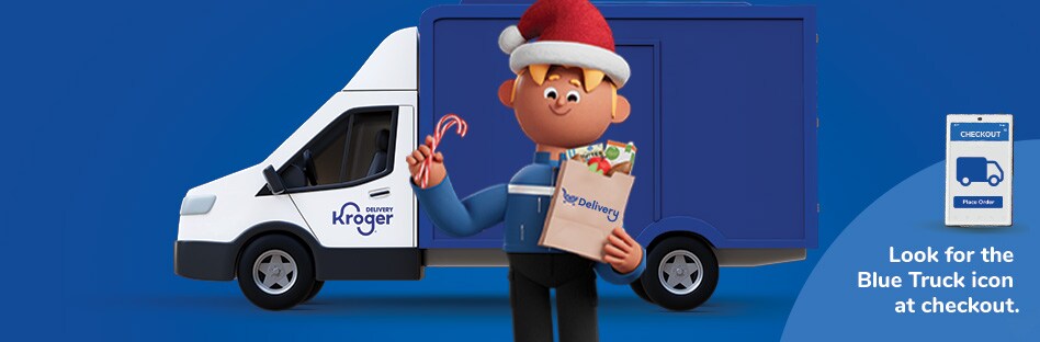 Kroger Blue Truck Delivery, New King Soopers Kroger Blue Truck Delivery, New King Soopers
