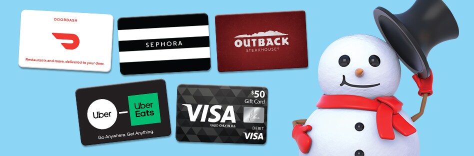 Online Gift Cards, Visa & Group Gifting