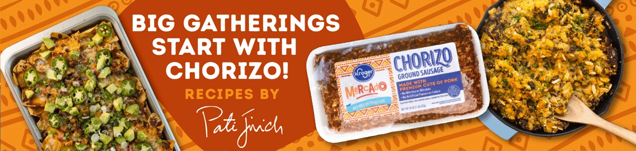 big gatherings start with chorizo recipes by Pati Jinich big gatherings start with chorizo recipes by Pati Jinich