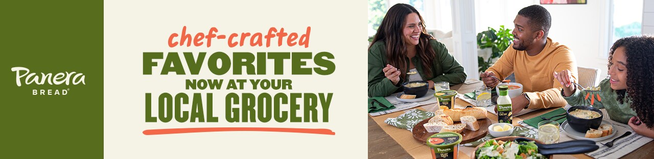 chef crafted favorites now at your local grocery
