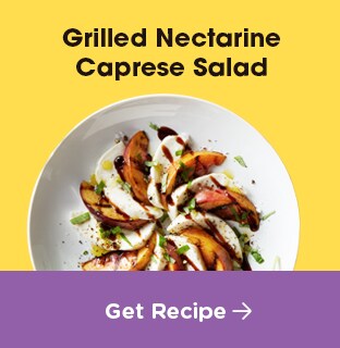 Grilled Nectarine Caprese Salad