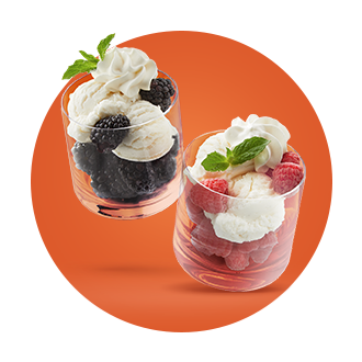 Berry Dessert Shooters
