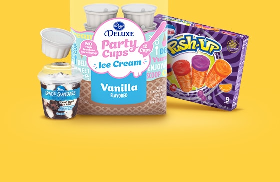 Party cups, push-pops and more!