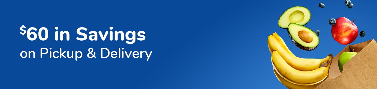 $60 in Savings on Pickup & Delivery $60 in Savings on Pickup & Delivery