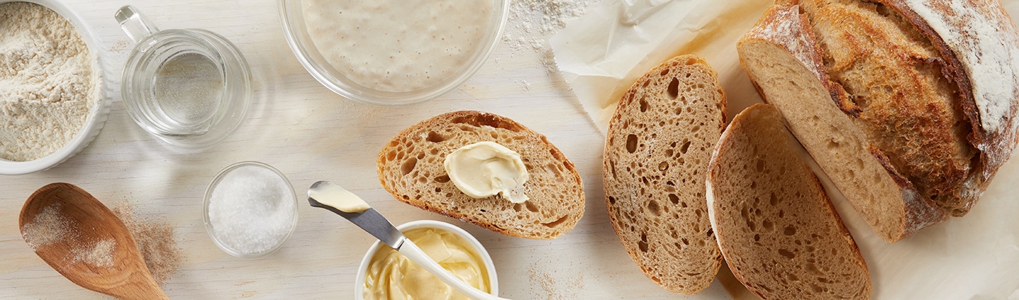 Easy Sourdough Starter & Sourdough Bread Recipes